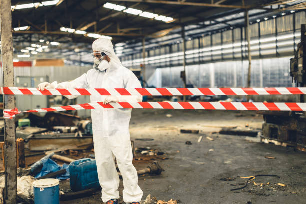 Professional Infectious Disease Decontamination technician working in Primghar, IA